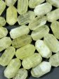 NATURAL Yellow Quartz Gemstone Bead Faceted 25x12mm Barrel Shape Bead, Gorgeous Clear Light Yellow White Color Quartz Loose Beads Supply