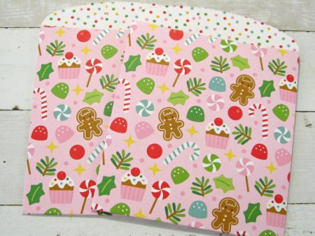 Sugarplums Large Paper Pockets - 4-1 4  x 5-1 2 Supply