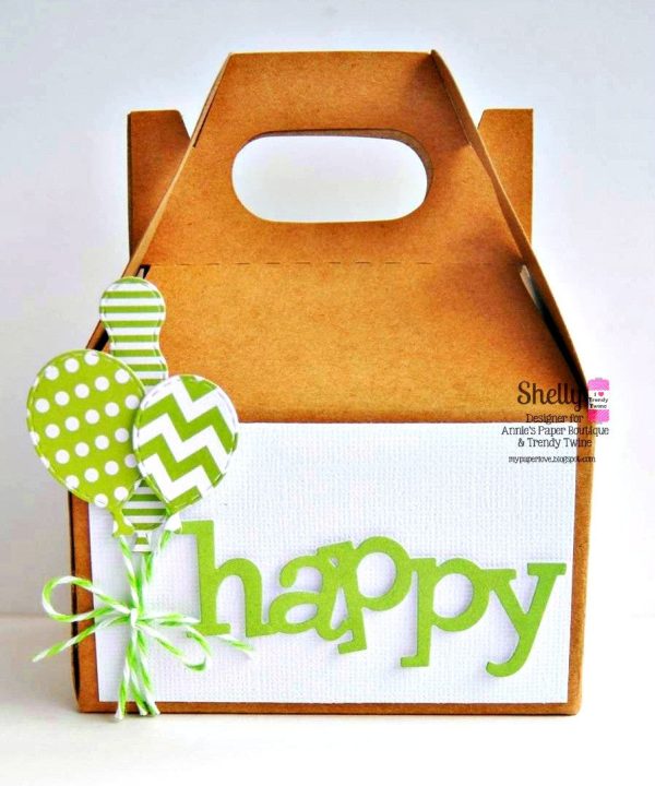 Small Gable Boxes - 4  x 2-1 2  x 2-1 2  Kraft Boxes Online Sale