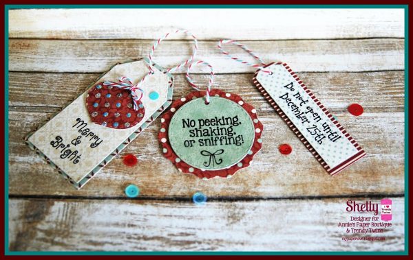 Merry & Bright Christmas Stamp Set - 4x6 Cheap