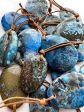 Natural Gemstone Blue Ocean Jasper Oval Shape Pendant Gorgeous Ocean Blue Color Loose Beads Loose Pendants Great Quality Jasper!!! Online Hot Sale