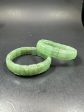 Natural Aventurine Jade Bangle 15x10 Rectangle Shape Gemstone Bracelet. Gorgeous Jade Green Color Bead. High Quality Unique Bangle! For Cheap