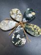 Natural Gemstone Ocean Jasper 36x59mm Teardrop Shape Pendant Beautiful Earthy Colors Loose Bead Loose Pendant Great Quality Jasper!!! Fashion