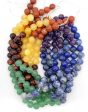 Natural Chakra Gemstone Bead 4mm 6mm 8mm 10mm 12mm Round Beads, Natural Lapis Sodalite Tiger Eye Yellow Jade Red Jasper Multicolor Gemstone Fashion