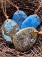 Natural Gemstone Blue Ocean Jasper Oval Shape Pendant Gorgeous Ocean Blue Color Loose Beads Loose Pendants Great Quality Jasper!!! Online Hot Sale