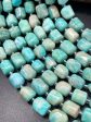 AA Natural Amazonite Gemstone Bead 9x12mm Faceted Nugget Shape, Beautiful Natural Blue Color Amazonite Gemstone Bead Online