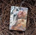 NATURAL Gemstone Ocean Jasper Pendant, Rectangle  59x40mm, 48x34mm, Great for JEWELRY making! AAA Quality! Cheap