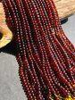 Natural Baltic Gold Gemstone Bead 5mm Round Beads, Beautiful Natural Dark Red Brown Color Baltic Gold Bead Great Quality Full Strand 15.5  For Cheap