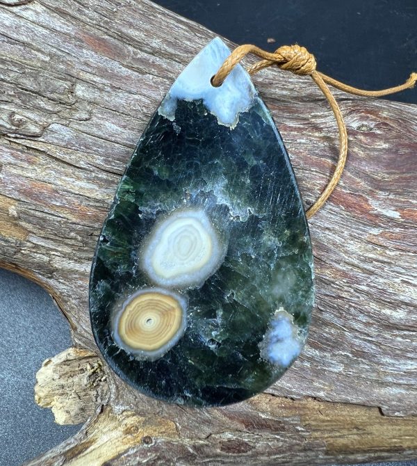 Natural Gemstone Ocean Jasper 36x59mm Teardrop Shape Pendant Beautiful Earthy Colors Loose Bead Loose Pendant Great Quality Jasper!!! Fashion