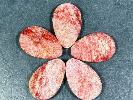 NATURAL Strawberry Quartz Gemstone Bead Faceted 30x20mm Teardrop Shape, Gorgeous Red Pink Color Strawberry Quartz Gemstone Bead, LOOSE Beads Fashion