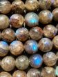 AAA Blue Flash Labradorite Gemstone Bead 6mm 8mm 10mm 12mm Round Bead, Gorgeous Gray Black Color with Blue Flash Labradorite Gemstone Bead, Great Quality Beads Online Sale