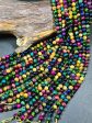 Natural Multi Tiger Eye Gemstone Bead 6mm 8mm Round Beads, Gorgeous Multicolor Tiger Eye Gemstone Beads, Excellent Quality Full Strand 15.5  Hot on Sale