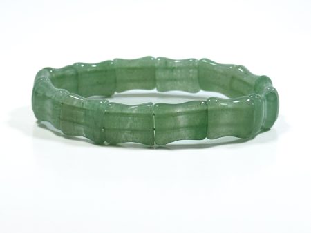 Natural Aventurine Jade Bangle 15x10 Rectangle Shape Gemstone Bracelet. Gorgeous Jade Green Color Bead. High Quality Unique Bangle! For Cheap