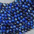 Natural Blue Tiger Eye Gemstone Bead Faceted 8mm 10mm Round Beads, Beautiful Royal Blue Color Tiger Eye Gemstone, Great Quality 15.5  Strand Online