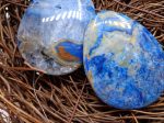 NATURAL Gemstone Ocean Jasper 43x31mm Deep Blue Color Oval Shape, Great Quality Ocean Jasper Pendant Online