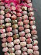 AA Natural Rhodochrosite Gemstone Bead Faceted 14x16mm Rectangle Shape, Gorgeous Natural Pink Color Rhodochrosite Gemstone Bead Discount