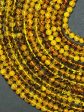 Natural Amber Baltic Gold Gemstone Bead 6mm Round Beads, Gorgeous Natural Amber Golden Orange-Yellow Color Beads, Excellent Quality Full Strand 15.5  For Discount